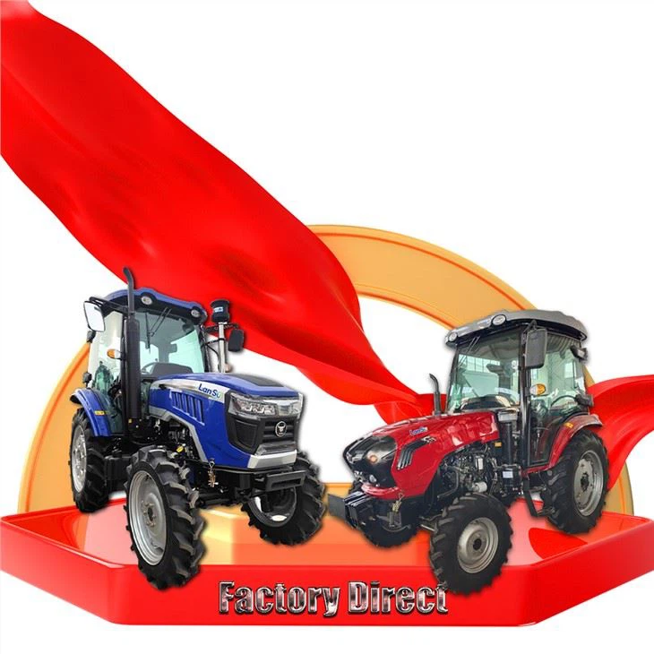 Ciągniki rolnicze Maszyny rolnicze 30hp-120hp 4wd Duży ciągnik rolniczy