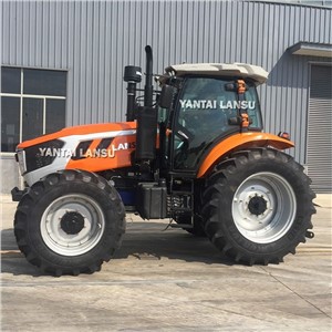 4-kołowy hydrauliczny ciągnik z silnikiem Diesla z automatycznym rozładunkiem do transportu