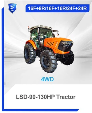 LSD -90-130 hp farm tani 4wd 4x4 mini traktorów rolniczych rolnictwo